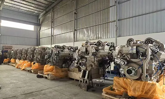 Warehouse for belaz diesel engine