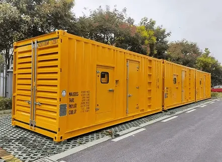 20ft containerized generator set for mining