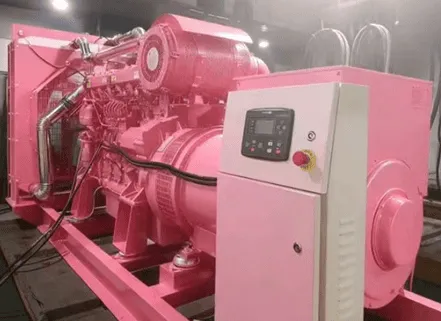Open type industrial diesel generator frame
