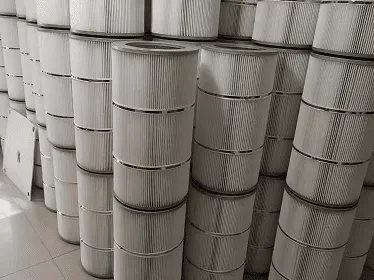 Filter Material Close-up
