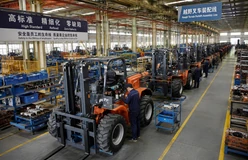 Robotic welding of forklift chassis