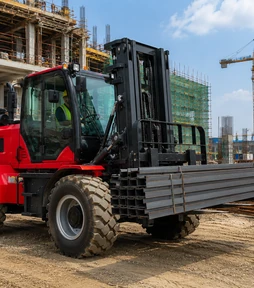 Construction site material handling