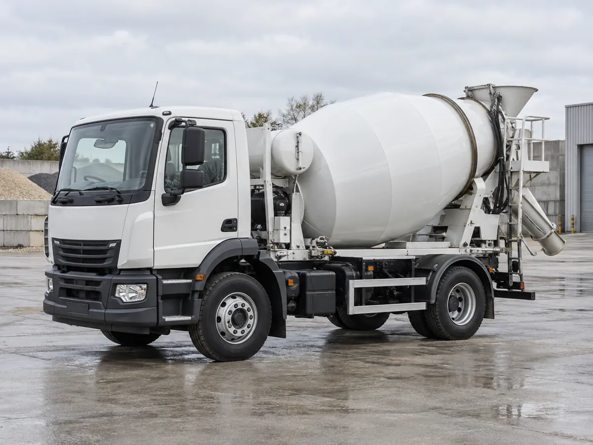 Compact Transit Mixer Truck