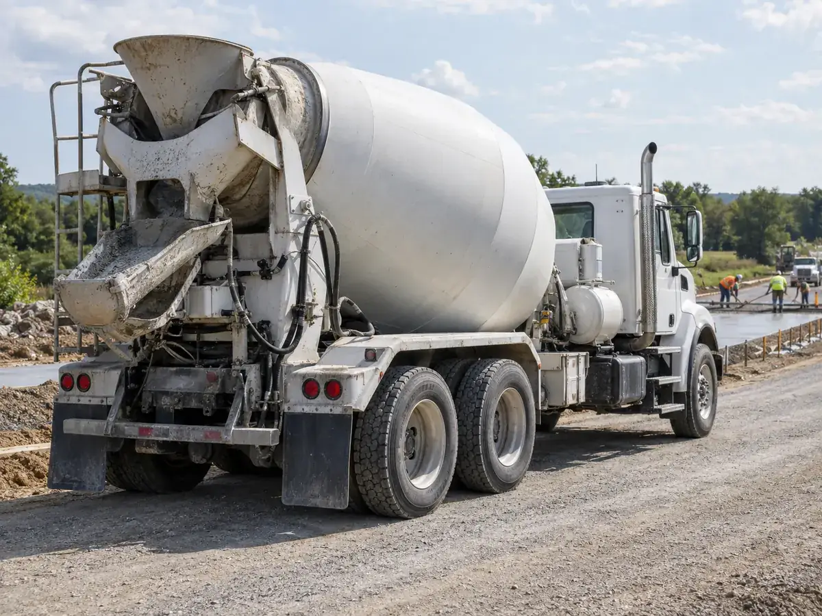 Medium Transit Mixer Truck